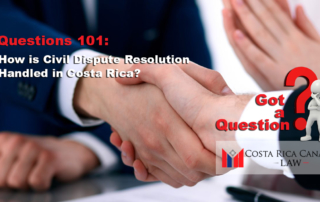 How is Civil Dispute Resolution Handled in Costa Rica?